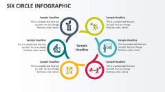 Six Circle Infographic - Slide 1