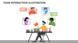 Team Interaction Illustration - Slide 2