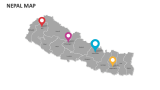Nepal Map - Slide 3