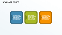 3 Square Boxes - Slide 1