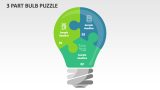 3 Part Bulb Puzzle - Slide 1