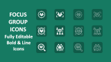 Focus Group Icons - Slide 1