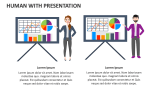 Human with Presentation - Slide 3