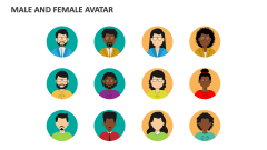 Male and Female Avatar - Slide 1