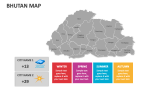 Bhutan map - Slide 10