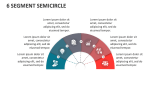 6 Segment Semicircle - Slide 1