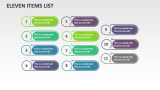 Eleven Items List - Slide 1