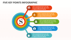 Five Key Points Infographic - Slide 1