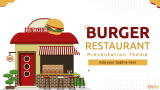 Burger Restaurant Presentation Theme - Slide 1