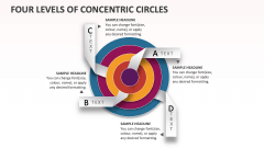 Four Levels of Concentric Circles - Slide 1