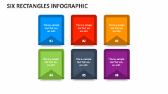 Six Rectangles Infographic - Slide 1