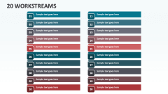 20 Workstreams - Slide 1