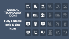 Medical Technology Icons - Slide 1