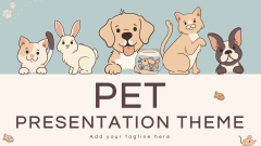 Pet Presentation Theme - Slide 1