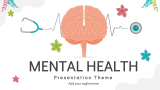 Mental Health Presentation Theme - Slide 1