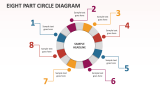 Eight Part Circle Diagram - Slide 1