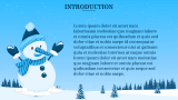 Falling Snow Presentation Theme - Slide 2