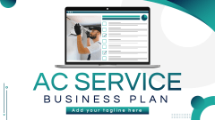 AC Service Business Plan - Slide 1