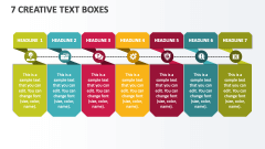 7 Creative Text Boxes - Slide 1