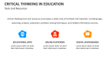 Critical Thinking in Education - Slide 7