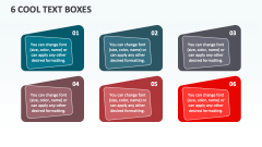 6 Cool Text Boxes - Slide 1