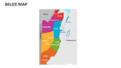 Belize Map - Slide 1