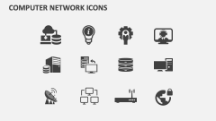 Computer Network Icons - Slide 1