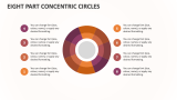 Eight Part Concentric Circles - Slide 1