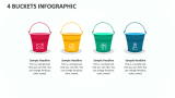 4 Buckets Infographic - Slide 1