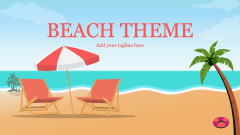 Beach Theme - Slide 1