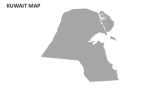 Kuwait map - Slide 4