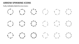 Arrow Spinning Icons - Slide 2