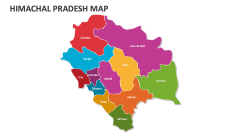 Himachal Pradesh Map - Slide 1