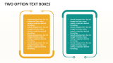 Two Option Text Boxes - Slide 1