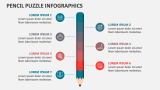Pencil Puzzle Infographics - Slide 3