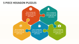5 Piece Hexagon Puzzles - Slide 1
