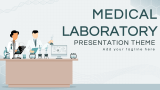 Medical Laboratory Presentation Theme - Slide 1