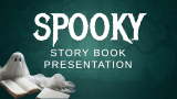 Spooky Story Book Presentation - Slide 1