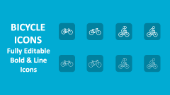 Bicycle Icons - Slide 1