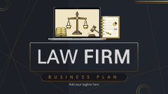 Law Firm Business Plan - Slide 1