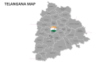 Telangana Map - Slide 2