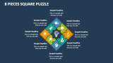 8 Pieces Square Puzzle - Slide 1