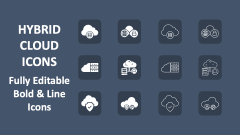 Hybrid Cloud Icons - Slide 1