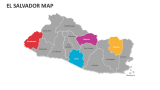 El Salvador Map - Slide 6