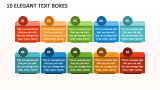 10 Elegant Text Boxes - Slide 1