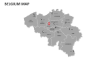 Belgium Map - Slide 4