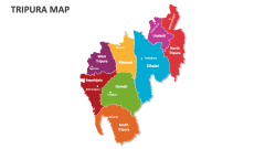 Tripura Map - Slide 1