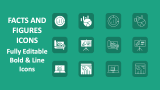 Facts and Figures Icons - Slide 1