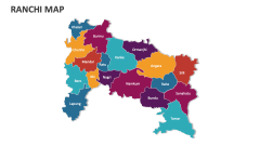 Ranchi Map - Slide 1