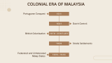 History of Malaysia Presentation - Slide 6